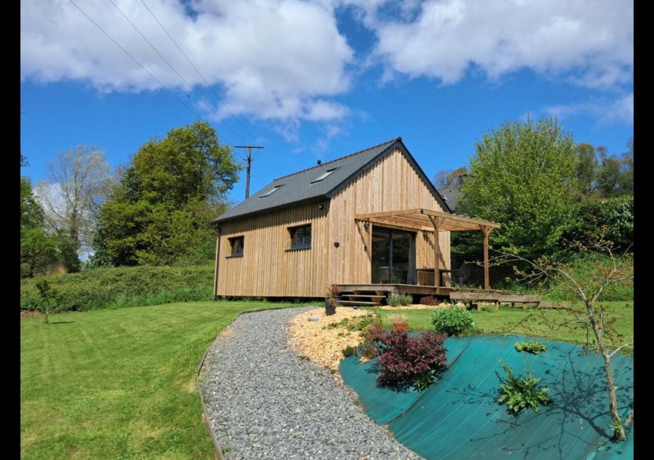 Chalets De Pont Cob Avec Spa Gouézec Exteriér fotografie
