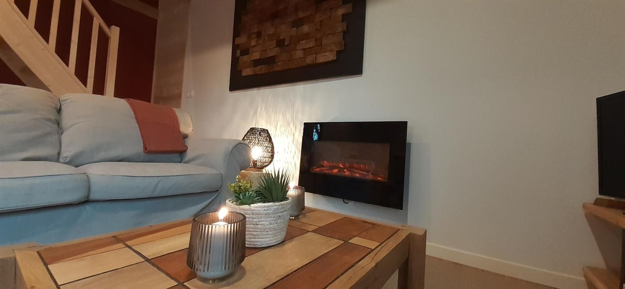 Chalets De Pont Cob Avec Spa Gouézec Exteriér fotografie